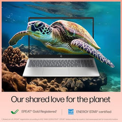 HP 15, 13th Gen Intel Core i5-1334U Laptop (12GB DDR4,512GB SSD) Anti-Glare,Micro-Edge,15.6''/39.6cm, FHD, Win11,M365,Office24, Silver,1.59kg, Iris Xe Graphics, FHD Camera w/Privacy Shutter, fd0575TU