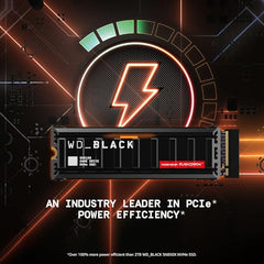 WD_Black Western Digital SN8100 NVMe 1TB, Upto 14900MB/s R, 11000MB/s W, 5Y Warranty, PCIe Gen 5 NVMe M.2 (2280), Gaming Storage, Internal Solid State Drive (SSD) (WDS100T1X0M-00CMT0)