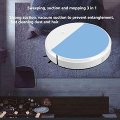Drumstone【with 12 Years Warranty】 Smart Sweeper Vacuum Robot Cleaner: Circle Sweeper Small Thing with Reduced Size and Long Battery Life for Full Coverage on Wood Floors, Marbles, and Floor Tiles