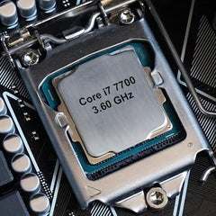 Core i7 7700 7th Generation Desktop Processor, 3.60 GHz, LGA1151 Socket, 4 Cores, 8 Threads, 8 MB Cache, Desktop Processor, (Silver)
