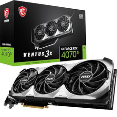 MSI GeForce RTX 4060 Ventus 2X Black 8G OC 8GB GDDR6 128-bit Gaming Graphic Card
