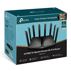 TP-Link Archer AX23 AX1800 Dual-Band Wi-Fi 6 Router (1800 Mbps Speed Gigabit Wireless | Beamforming OFDMA | Next-Gen Platform Dual-Core CPU | One Mesh Easy Setup) Black