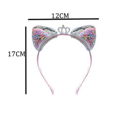 SYGA Baby Headband Pink Bow Plastic Hairband, Newborns, Infants, Toddlers and Kids 1-5 Year(Blue Star + Shell (F10))