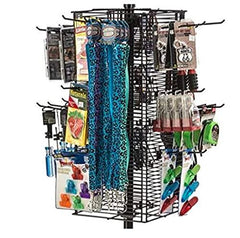 Q1 Beads 12 Pcs 4 inch Stainless Steel Gridwall Panel/Mesh/Jali/Grid Display Hook Hanger for Showroom, Mobile Shops,Supermarket Hanging in Garment & Grocery Shops etc.(Chrome) (4 inches)