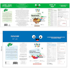 Little Joys DHA Kit (4-6 Years) | With NutriMix (350g) & DHA Gummies (30 day pack) | Omega 3 DHA-Packed Kit for Better Focus & Memory
