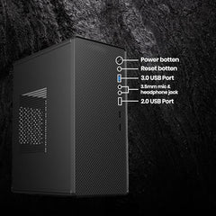 CPU WALA Assembled Desktop PC Core i5 4570/4590, 8GB RAM, 256GB SSD
