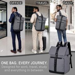 Storite Premium 15.6 Inch Laptop Backpack for Men & Women (Grey)