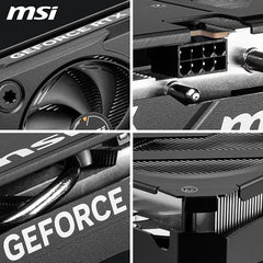 MSI GeForce RTX 5060 Ti 16G Shadow 2X OC Plus Graphic Card - NVIDIA GeForce RTX 5060 Ti GPU, 16GB GDDR7 128-bit Memory, 28 Gbps, PCI Express Gen 5 x16 Interface, Upto 2602 MHz, STORMFORCE Fan