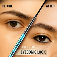Lakme 9-5 Eyeconic Kajal, Classic Brown, Smudgeproof and Waterproof that lasts upto 24H, for 2x dark pigment, 0.35g