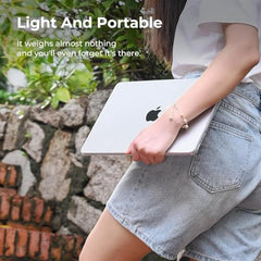Meyaar Compatible with MacBook Neo Case 13 Inch A3404 with A18 Pro Chip 2026, Transparent Hard Shell Plastic Snap-On Protective Cover (Crystal Clear, for MacBook Neo 13” (A3404))