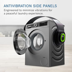 Bosch 10.5/6 KG Inverter Fully Automatic Front Load Washer Dryer (WNA2E4U1IN, 1400 RPM, 14 Wash Programs, LED touch display, Wash & Dry in 60 Mins, Cast Iron Grey)