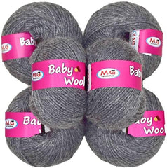 M.G ENTERPRISE MG Baby MelonKnitting Wool 200 Wool Thread for Crochet & DIY Craft Projects