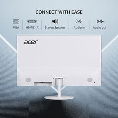 Acer SA272 P1 27 Inch Full HD IPS Ultra Slim (7.2mm Thick) Backlit LED Monitor I Zero Frame I 144Hz Refresh I 1 MS VRB I AMD FreeSync I 1xHDMI 1xVGA I Speakers I Eye Care I Eco Display