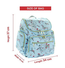 SYGA Diaper Bag Mother Bag Multi-Function Nappy Backpack Bag Organizer for Travel Diaper Bag (Unicorn Blue)
