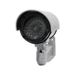 SYGA CCTV Security Fake/Dummy Camera Outdoor Bullet Camera with 1 Flashing Light