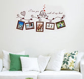 Syga Wall Stickers Picture Frame Brown