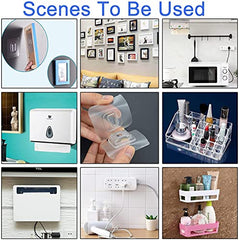 JIALTO Adhesive Hooks, Heavy Duty 5 kg Wall Hooks, Nail-Free Reusable Stainless Steel Sticky Hangers for Multipurpose Kitchen, Bathroom & Home (10 Pcs)