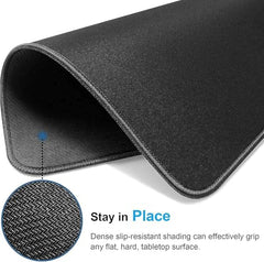 Storite 5 Pack 220x180x2mm Speed Type Gaming Mousepad, Black
