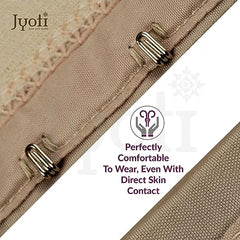 JYOTI Dress Hook (50 Hooks of 3 Wire Size 2 of Brass Material in Nickel Free Finish in a Pouch), Hooks for Ladies Blouses, Dresses, Chudidars, Children Dresses, Frocks, and Gowns - Pack of 5 Pouches