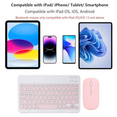TRENDING Wireless Keyboard and Mouse Combo with Rechargeable Battery | Slim Compact Keyboard & Ergonomic Mouse | Bluetooth / 2.4GHz Wireless | Long Battery Life | Silent Typing & Clicking (Black)