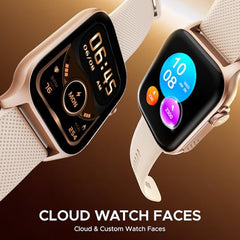 boAt Ultima Ember smartwatch with 1.96” AMOLED Display, AOD, Personalized Fitness Nudges, Functional Crown,100+ Sports Modes, Create Your Own Watchface, smartwatch for man and Woman (Steel Black)