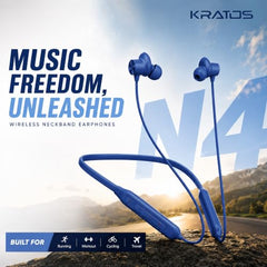 Kratos TW02 Ear Buds Wireless with 60H Playtime, Noise Isolation & Clear Calls, Bluetooth Earbuds with Voice Assistant, Ear Buds with Bluetooth V 5.3 & with Type C Fast Charging, IPX5 TWS Earphones