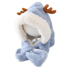SYGA Baby Winter Beanie Hat Animal Shaped Warm Cap(2-6 Year) SkyBlue