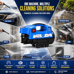 Starq ST25 High Pressure Car Washer Machine 2100 Watts and Pressure 150 Bar for Cleaning Car, Bike & Home