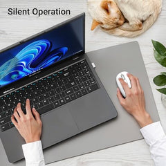 ZEBRONICS Groot Wireless Mouse, Dual Mode (2.4GHz + BT), Upto 1600 DPI, Silent Operation, 3 Buttons, Comfortable & Ergonomic, for Mac | Laptop | Computer, with 2 Years Warranty (Blue)