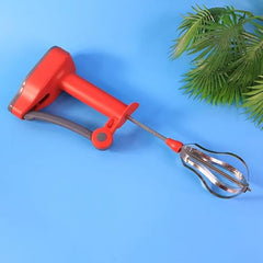 SUPERMOM Hand Blender 1 Pc – Manual Multipurpose Handheld Blender with Stainless Steel Whisk for Coffee, Egg Beating, Churning, Cream and Milkshake, Compact and Easy to Clean Mixer for Kitchen Use