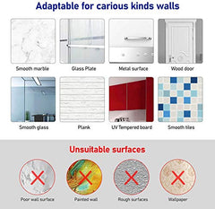 JIALTO Adhesive Hooks, Heavy Duty 5 kg Wall Hooks, Nail-Free Reusable Stainless Steel Sticky Hangers for Multipurpose Kitchen, Bathroom & Home (10 Pcs)