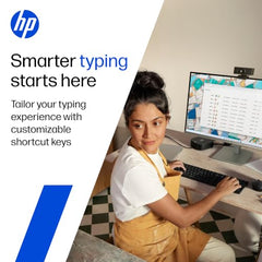 HP 350 Compact Multi-Device Bluetooth Wireless Keyboard; Spill Resistant; Swift Pair; OS Auto-Detection, LED Indicator, Battery Life Up to 24 Months, 3 Years Warranty