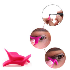 SYGA 1 Pair Eyeliner Template Stamp Mold Wings Easy to Wear Liquid Eye Liner Black Wing Shaper Cosmetic Eyeliner Stamp Beauty Tool(Dramatic)