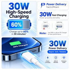 AmazXp 30W Type C to Lightning Cable Compatible with iPhone