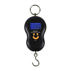 SYGA Hanging Scale Digital Scale Backlight Fishing Pocket Weight Scale Luggage Scales up to 50 kg(Random Color)