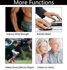 SYGA Muscular Wrist Forearm Hand Grip Exerciser Strength Training Force Fitness Equipment