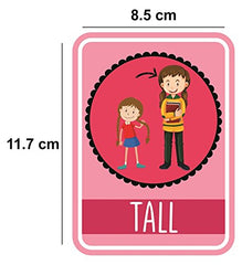 syga English Essential Flash Cards 100 Cards for Kids Child to Learn English Cards- Multi Color