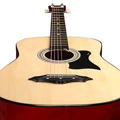 Juârez Acoustic Guitar Kit, JRZ38C/BK 38 Inch Cutaway, 038C with Bag, Strings, Pick and Strap, Black