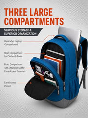Lunar's Bingo - 48 L Laptop Bags | Laptop backpack for men | Laptop bag 15.6 inch | School bags | College bag for boys | Office backpack for men | Travel backpack with 1 Year Warranty