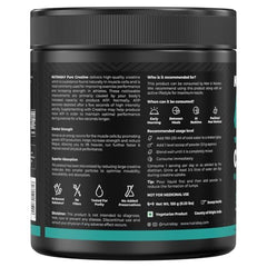 Nutrabay Pure Series Micronised Creatine Powder Monohydrate, Pre/Post Workout Bodybuilding, Crossfit Supplement, 250 g (Unflavoured)