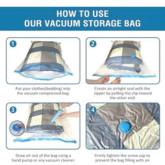 OSDUE Polyethylene Frosted Zipper Bags 30x35cm Pack of 10 – Transparent LDPE Zip Lock Storage Bags for Clothes, Shoes, Cosmetics, Jewellery, Toiletries & Travel