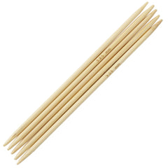 SYGA 11 Sizes 5pcs/Size Double Point Carbonized Bamboo Knitting Needles Length 13cm