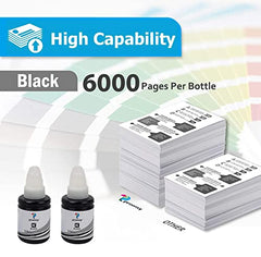 proffisy G Series GI 790 Ink Refill, 135 ML, 6000 Pages/Black- 2Pcs
