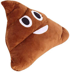 Syga Emoji Soft Toy (32cm, Brown)