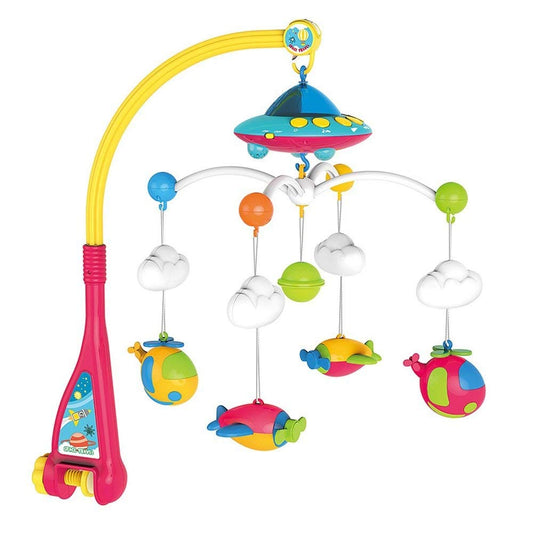 SYGA Baby Musical Mobile Cot Crib Bed Bell Dreamful Bed Ring Toy (Battery Operated)