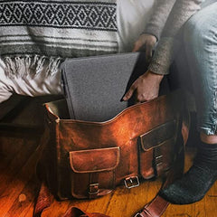 Dynotrek Feeder 15.6 inch Laptop Sleeve Case, (Denim Blue)