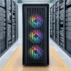 CHIST Server D36 PRO (Xeon-E5 2697 V4 Dual Processor 36 Cores 72 Threads 90MB Smart Cache /64GB DDR4 RAM/1TB NVMe Gen 4/ Dual Liquid Cooler/ 850W 80+ PSU/Wi-Fi Bluetooth(RTX 5060 8GB DDR7)