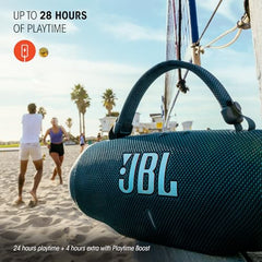 JBL Charge 6, Powerful Pro Sound with AI Sound Boost Wireless Portable Bluetooth Speaker,28 Hrs Playtime, Auracast Multi-Speaker Connection, Built in Power Bank, IP68 Waterproof Black & Orange