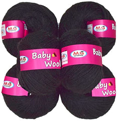 M.G ENTERPRISE MG Baby MelonKnitting Wool 200 Wool Thread for Crochet & DIY Craft Projects