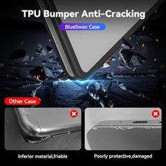 BlueSwan Case for MacBook Neo Cover 13 inch 2026 Crack-Resistant Armor